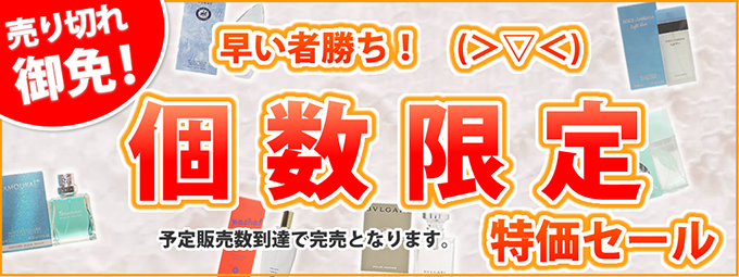 個別限定セール2025
