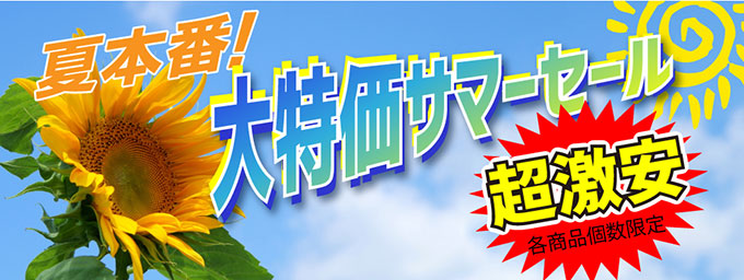 ちょっと早めのサマーセール2025