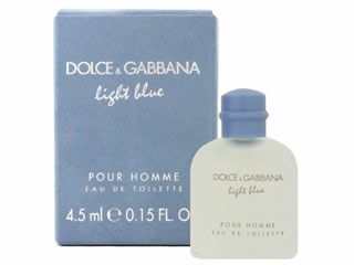 ドルチェ&ガッバーナ ライトブルーオム EDT 4.5ml メンズ ミニ香水 人気香水 通販イメージ